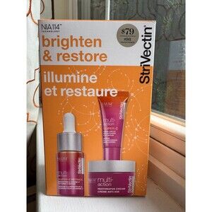 StriVectin Brighten and Restore Set Eye serum + face serum + face cream